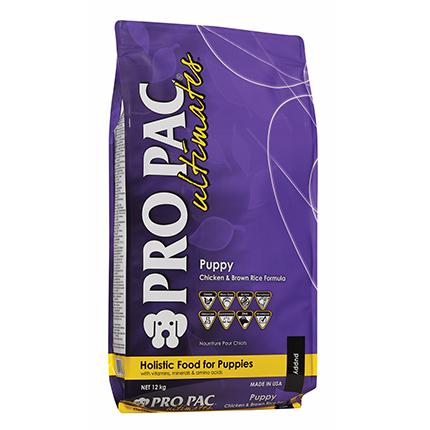 Pro Pac Ultimates Chicken & Brown Rice Puppy Dog Food