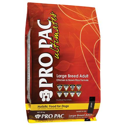 Pro Pac Ultimates Chicken & Brown Rice Adult Dog Food