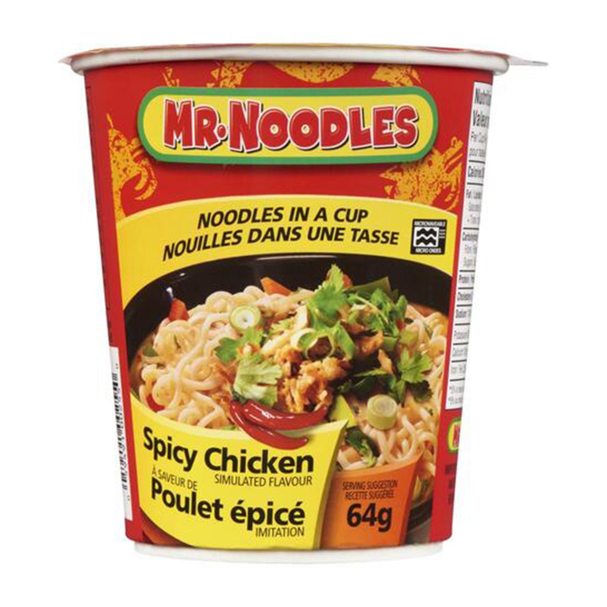 Mr. Noodles Spicy Chicken Cup