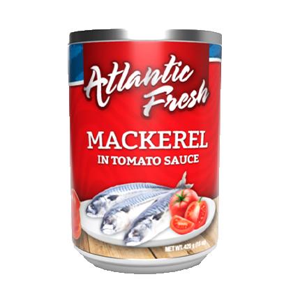 Atlantic Fresh Mackerel (Tomato Sauce) 15 oz
