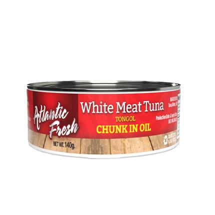 Atlantic Fresh Tongol Tuna Chunks (oil)